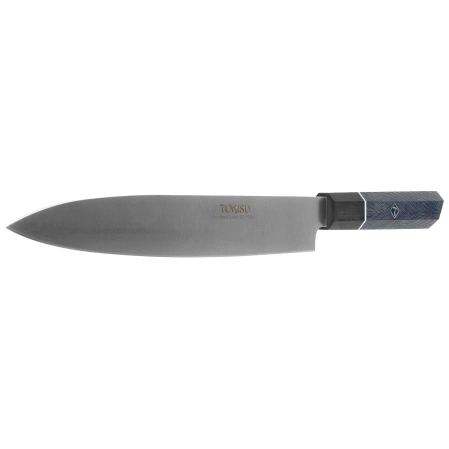 Nóż kuchenny Tokisu Yanagiba G10 Damascus, Satin 5Cr15Mov (17469)
