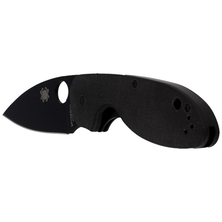 Spyderco Efficient Knife Black G10, Black 8Cr13Mo (C216GPBBK)