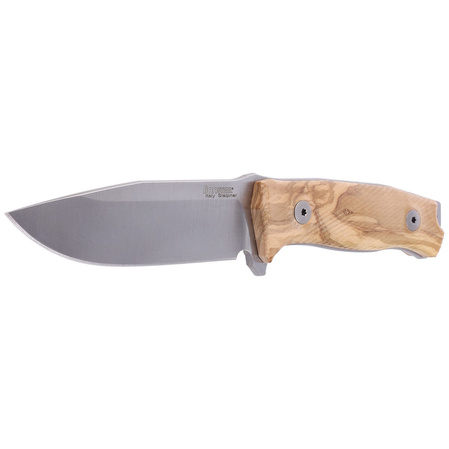 Nóż LionSteel G10 M5 Olive Wood, Satin Blade Sleipner (M5 UL)