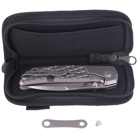 MKM Maximo Black Micarta, Stone Washed by Bob Terzuola (MKMM-BCT)