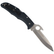 Spyderco Endura 4 FRN Grey Emerson Opener PlainEdge Knife (C10PGYW)