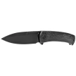 Civivi Knife Caetus Black Burlap Micarta, Black Stonewashed 14C28N (C21025C-2)