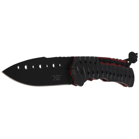 Herbertz CJH Hit Black Polymer Knife, Black Blade (44183 - 208312)