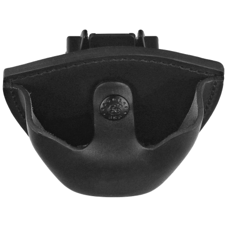 ESP leather holder for Hinged Handcuffs with UBC-05 belt clip mount (HMHL-54-H)