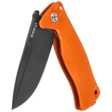 LionSteel SR11A Orange Aluminium, Black Sleipner by Molletta (SR11A OB)