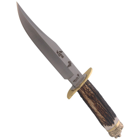 Muela Knife Big Five Deer Stag, Satin 1.4116 Gift Box (LION-16BF)