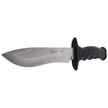 Muela 85-181 Black Rubber Knife, Satin 420H