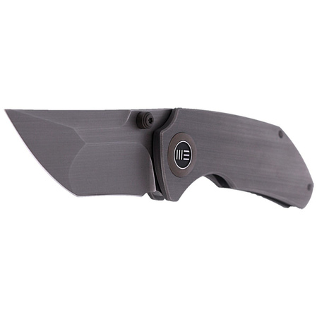 Nóż składany WE Knife Thug Gray Titanium, Gray Hand Rubbed CPM 20CV by Matt Christensen (2103B)