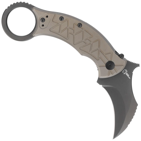 Nóż składany FOX Tribal K Karambit Bronze Titanium, PVD M390 by Doug Marcaida (FX-802 TiPVD)