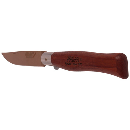 MAM Bronze Titanium, Bubinga Wood 105mm Knife (2062)