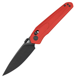 Nóż składany Bestech Mothus Red G10, Black Stonewashed 14C28N by Kombou (BG67H)