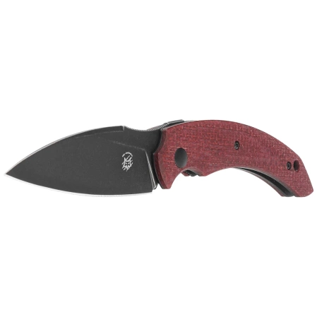 Nóż składany Fox Honos Plum Jute Micarta, Black Stonewashed BECUT by Bastinelli (FX-538 MP)