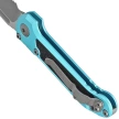Microtech LUDT Gen III S/E Automatic Knife Turquoise Aluminum, Apocalyptic P/S M390MK by Tony Marfione (1135-11APTQ)