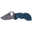 Spyderco Manbug Blue FRN K390 Plain Knife (MFPK390)