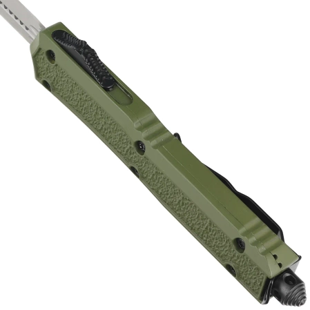 Nóż automatyczny Dulotec OTF OD Green Aluminium, Satin 3Cr13MoV (K188A-GR)