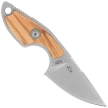 Nóż na szyje MKM Mikro 1 Olive Wood, Satin M390 by Jesper Voxnæs (MK MR01-O)