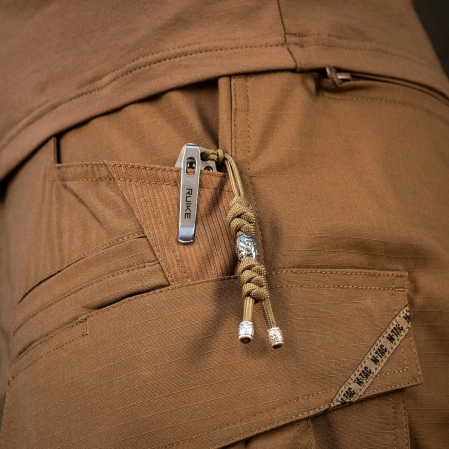 M-Tac knife lanyard Zeus Stainless Steel Coyote paracord (10296105)