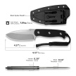 Nóż Sencut Toxodon Black G10, Stonewashed 9Cr18MoV (S24036-1)