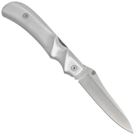 Muela AL-8 Gray Aluminum Knife, Satin X50CrMoV15