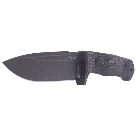 Nóż LionSteel Tactical Black Micarta, PVD / Stone Washed Niolox by Molletta (T5B MI)