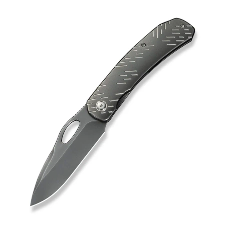Nóż składany WeKnife Inmate Gray Titanium, Polished Gray CPM 20CV by Jerad Neeve (WE23096B-4)