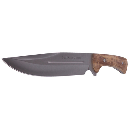 Nóż Muela Full Tang Olive Wood, Satin X50CrMoV15 (JABALI-21OL)