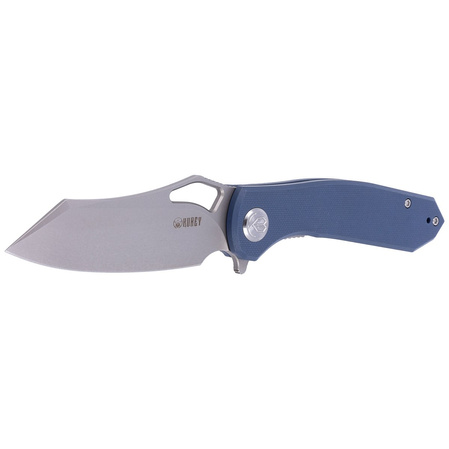 Nóż składany Kubey Drake Blue G10, Bead Blasted D2 by Maksim Tkaczuk (KU310E)