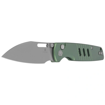 Bestechman Vector Knife Green Aluminum, Bead Blasting D2 (BMK15C)