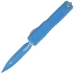 Microtech Ultratech Gen III ZBP D/E Cerakote Blue Aluminium, Cerakote Blue M390MK by Tony Marfione (1122-1BL-C1Z13)