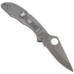 Spyderco Delica 4 Stainless Steel PlainEdge Knife (C11P)