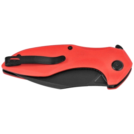 Nóż składany Kubey Nobel Red G10, Blackwashed 14C26N (KU236P)