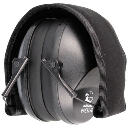 Ochronniki słuchu RealHunter Passive Black (258-014)