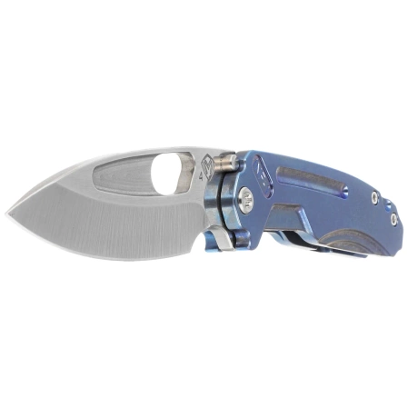 Nóż składany Medford Infraction Blue Titanium, Std HW/Clip, Tumbled S45VN by Greg Medford (MK0314TQ-37A2-TSCS-BN)