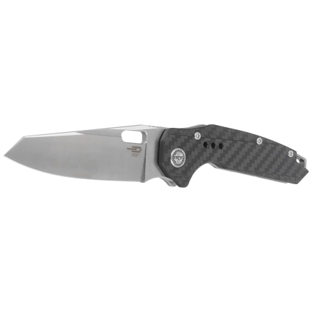 Nóż składany Bestech Nyxie Grey Titanium/Carbon Fiber, Stonewashed/Satin CPM S35VN by Todd Knife and Tool (BT2209C)