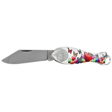 Nóż składany Mikov Fishlet 130 , Satin 420 (130-NZn-1/LASKA EZ)