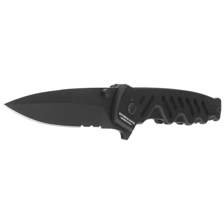 Nóż składany Extrema Ratio Caimano Nero N.A. Black Aluminium, Black MIL-C N690 (04.1000.0166/BLK)