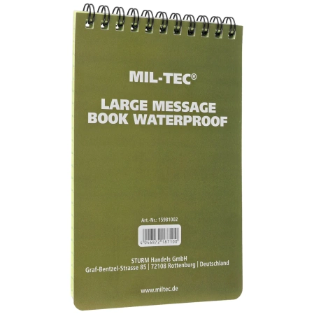 Mil-Tec Waterproof Notebook 100 x 150 mm (15981002)
