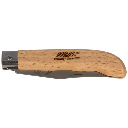 MAM Sportive Pocket Knife, Light Beech Wood 83mm (2045-LW)