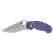 Nóż składany Spyderco Military 2 Dark Blue G10, Satin CPM S110V Plain by Sal, Eric Glesser (C36GPDBL2)