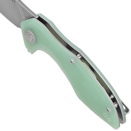 Kubey Nobel Knife Jade G10, Beadblasted 14C26N (KU236M)
