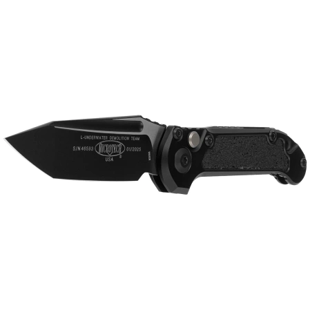 Nóż automatyczny Microtech LUDT Gen III T/E Black Aluminium, Black M390MK by Tony Marfione (1136-1T)