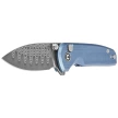 Nóż składany Civivi Mini Shakan Blue Aluminium, Damascus (C20052F-DS1)