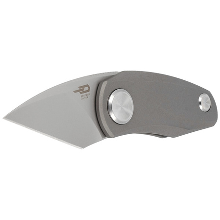 Nóż składany Bestech Tulip Dark Grey Titanium, Fine Stonewash M390 by Ostap Hel (BT1912E)