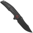 Reate Jack Jr. Knife Black Aluminium, Black DLC S30V (Jack Jr. BKAL DLC RDAL)