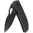 Kubey Knife RDF Black G10, Blackwash AUS-10 by HYDRA Design (KU316A)