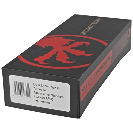 Microtech LUDT Gen III S/E Automatic Knife Turquoise Aluminum, Apocalyptic M390MK by Tony Marfione (1135-10APTQ)