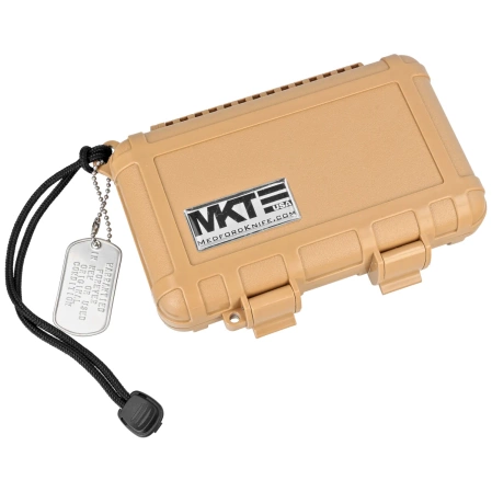 Nóż składany Medford Praetorian Slim D/P, Blue Titanium, Bronze HW/Clip, Tumbled S45VN by Greg Medford (MK2084TD-37A2-T1C1-Q4)