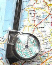 Map gauge, Lockable Lid Polymer Black 40 mm - 707700