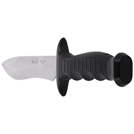 Muela 85-181 Black Rubber Knife, Satin 420H
