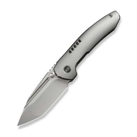 Nóż składany WeKnife Micro Trogon Gray Titanium, Polished Bead Blasted M390 by Brian Brown (WE24043-2)